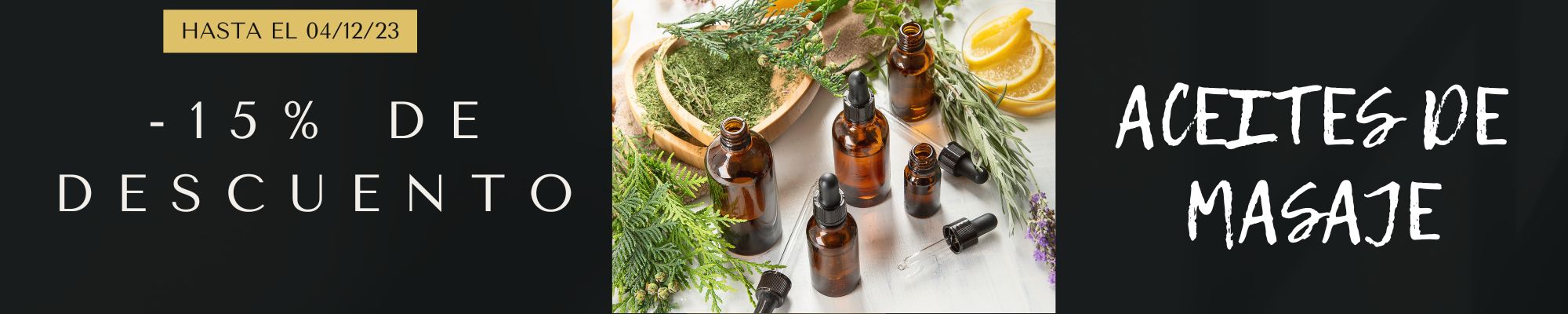 15% Aceites de Masaje